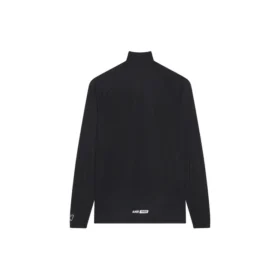 Balenciaga FW21 Alphabet met lange mouwen voor heren, sport, zwart 661749444B81077