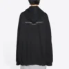Balenciaga FW21 Boxy Loose hoodie met lange mouwen voor heren, zwart 651799TJV910107