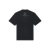 Balenciaga FW21 Couture Alphabet T-shirt met ronde hals en korte mouwen voor heren, zwart 651795TJV901070