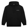 Balenciaga FW21 heren-sweatshirt met logo-opdruk, lange mouwen, zwart 600583TIV841070