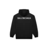 Balenciaga FW21 heren-sweatshirt met logo-opdruk, lange mouwen, zwart 600583TIV841070