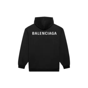 Balenciaga FW21 heren-sweatshirt met logo-opdruk, lange mouwen, zwart 600583TIV841070