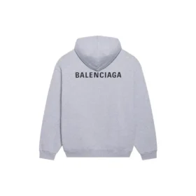 Balenciaga FW21 heren T-shirt met logo-print, lange mouwen, grijs 600583TIV841167