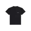 Balenciaga FW21 heren-T-shirt met logo-print, retro, korte mouwen, zwart 612966TIVG51070