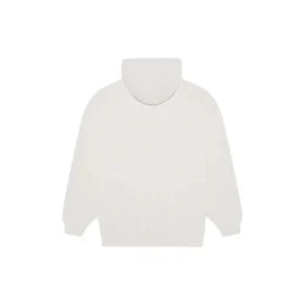 Balenciaga FW21-herenhoodie met logo-alfabetprint, lange mouwen, crèmewit 570811TIV552970