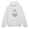 Balenciaga FW21 voor heren ‘Hi My Name Is’ met alfabetpatroon, lange mouwen, wit 651799TKVF29081