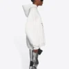 Balenciaga FW21 voor heren ‘Hi My Name Is’ met alfabetpatroon, lange mouwen, wit 651799TKVF29081