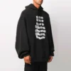 Balenciaga heren casual met alfabetprint, zwart 641679TJV931070