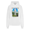 Balenciaga heren, landschapspatroon, losvallend, wit 641679TJVH99000