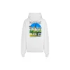 Balenciaga heren, landschapspatroon, losvallend, wit 641679TJVH99000