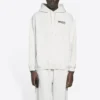 Balenciaga heren, met geborduurd alfabetpatroon in Political Campaign-stijl, wit 600583TKVI99084