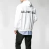 Balenciaga heren met logo op de rug, wit 556143TAV379000