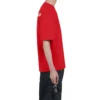 Balenciaga heren T-shirt met groot logo, retro, korte mouwen, rood 612966TIVG56540