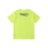 Balenciaga heren T-shirt met klein logo, ronde hals en korte mouwen, geel 620967TJVF77110