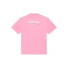 Balenciaga heren T-shirt met logo-opdruk, korte mouwen, roze 641675TJVF75713