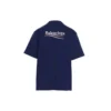 Balenciaga heren T-shirt met Political Campaign print, grote maat, korte mouwen, marineblauw 641675TIV521195