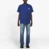 Balenciaga heren T-shirt met Political Campaign print, korte mouwen, koningsblauw 508203TAV444540
