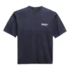 Balenciaga heren T-shirt met Political Campaign print, korte mouwen, marineblauw 570803TAV444128