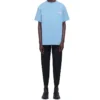 Balenciaga heren T-shirt met Political Campaign print, ronde hals en korte mouwen, blauw 570803TBV425840
