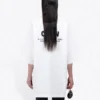 Balenciaga heren-T-shirt met print en korte mouwen, wit 620941TIV749040