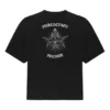 Balenciaga heren T-shirt met print, groot, korte mouw, zwart 641614TJV781000