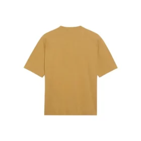 Balenciaga heren-T-shirt met ronde hals, alfabetprint en korte mouwen, kaki 620969TIV509605