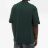 Balenciaga heren trui met alfabetprint, ronde hals en korte mouwen, groen 612966TIV543011