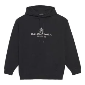 Balenciaga herenschoen met alfabetprint en logo, zwart 570811TGV701000