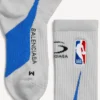 Balenciaga herensokken | NBA-samenwerkingssokken in vuilwit