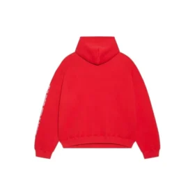 Balenciaga Hoodies, wijde pasvorm “Red” 674986TLVJ26441