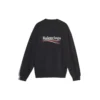Balenciaga-logo-print, heren, lange mouwen, zwart 556147TBV141000