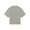Balenciaga Mosaic Logo BB Alphabet T-shirt met losse pasvorm, distressed look en korte mouwen, grijs, heren 651795TKVF58174