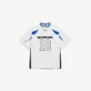 Balenciaga | NBA-samenwerking: oversized T-shirt voor heren in wit/multicolor