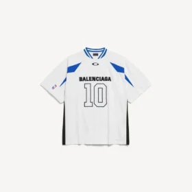 Balenciaga | NBA-samenwerking: oversized T-shirt voor heren in wit/multicolor