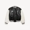 Balenciaga | NBA-samenwerkingsvarsityjack in zwart/wit