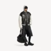Balenciaga | NBA-samenwerkingsvarsityjack in zwart/wit