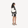 Balenciaga | NBA-samenwerkingsvarsityjack in zwart/wit