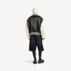 Balenciaga | NBA-samenwerkingsvarsityjack in zwart/wit
