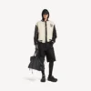 Balenciaga | NBA-samenwerkingsvarsityjack voor heren in ivoorkleur