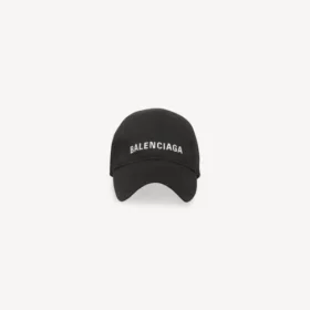 Balenciaga-pet in zwart/wit