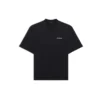Balenciaga Retro Sports Logo T-shirt met korte mouwen voor heren, zwart 641614TJVL41000