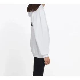 Balenciaga-rugzak voor heren met groot logo, effen kleur, bedrukt, wit 508184TYK549000