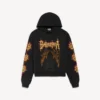 Balenciaga Sacra Cœur hoodie voor dames met medium pasvorm  in zwart