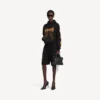 Balenciaga Sacra Cœur hoodie voor dames met medium pasvorm  in zwart