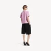 Balenciaga Sacra Cœur T-shirt voor dames met medium pasvorm  in oudroze