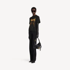 Balenciaga Sacra Cœur T-shirt voor dames met medium pasvorm  in zwart