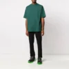 Balenciaga-shirt met logo-opdruk voor heren, korte mouwen, groen 570805THV803230