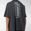 Balenciaga Speed Hunter-serie voor heren met logo-print, retro, losvallend, korte mouwen, zwart 541877TCV381055