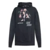 Balenciaga Speedhunters-hoodie met lange mouwen en ‘Boysband’-print voor heren, marineblauw 541873TCV371055