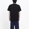 Balenciaga SS21 B-alfabetlogo-patroon met korte mouwen voor heren, zwart 570803TFV761000